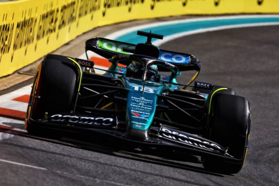 Lance Stroll (CDN) Aston Martin F1 Team AMR24.
03.05.2024. Formula 1 World Championship, Rd 6, Miami Grand Prix, Miami, Florida, USA, Sprint Qualifying Day.
- www.xpbimages.com, EMail: requests@xpbimages.com © Copyright: Coates / XPB Images