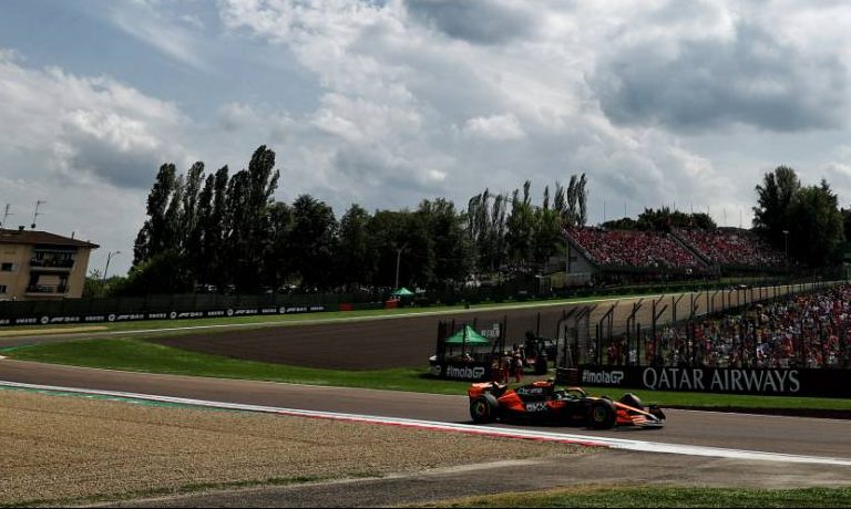 Lando Norris (GBR) McLaren MCL38. 19.05.2024. Formula 1 World Championship, Rd 7, Emilia Romagna Grand Prix, Imola, Italy, Race Day. - www.xpbimages.com, EMail: requests@xpbimages.com © Copyright: Coates / XPB Images