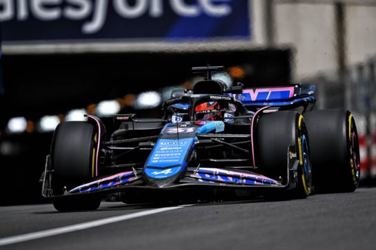 Esteban Ocon (FRA) Alpine F1 Team A524.
24.05.2024. Formula 1 World Championship, Rd 8, Monaco Grand Prix, Monte Carlo, Monaco, Practice Day.
- www.xpbimages.com, EMail: requests@xpbimages.com © Copyright: Price / XPB Images