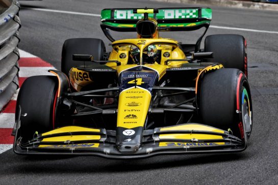 Lando Norris (GBR) McLaren MCL38.
24.05.2024. Formula 1 World Championship, Rd 8, Monaco Grand Prix, Monte Carlo, Monaco, Practice Day.
- www.xpbimages.com, EMail: requests@xpbimages.com © Copyright: Moy / XPB Images