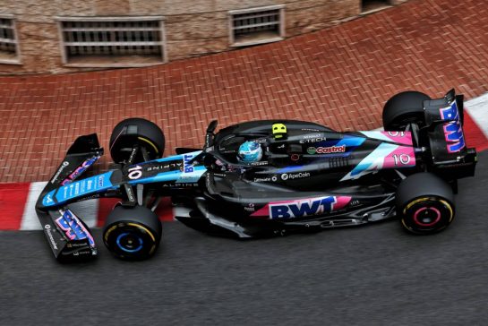 Pierre Gasly (FRA) Alpine F1 Team A524.
24.05.2024. Formula 1 World Championship, Rd 8, Monaco Grand Prix, Monte Carlo, Monaco, Practice Day.
- www.xpbimages.com, EMail: requests@xpbimages.com © Copyright: Moy / XPB Images