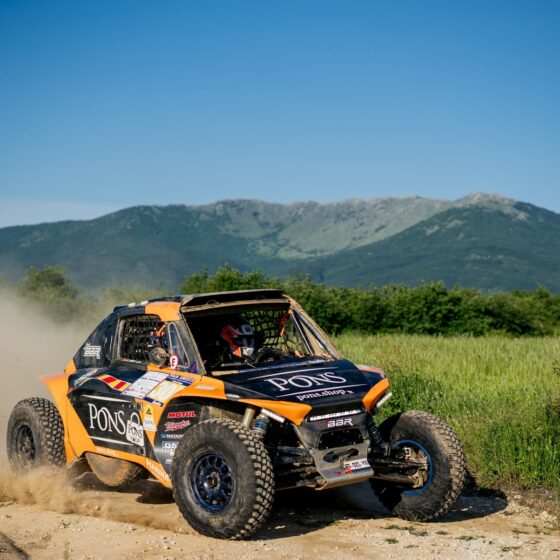 Cross-Country – Spanish duo Pons/Betrui guide their Taurus T3 Max to victory at Baja Greece
