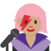 👩🏽&zwj;🎤