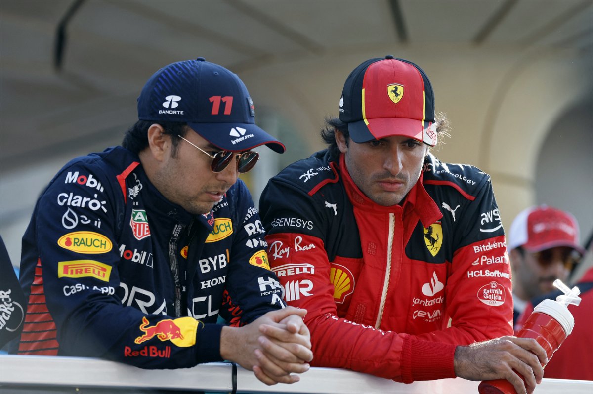 Sergio Perez and Carlos Sainz