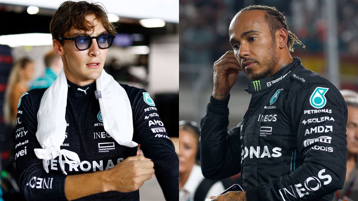 George Russell & Lewis Hamilton