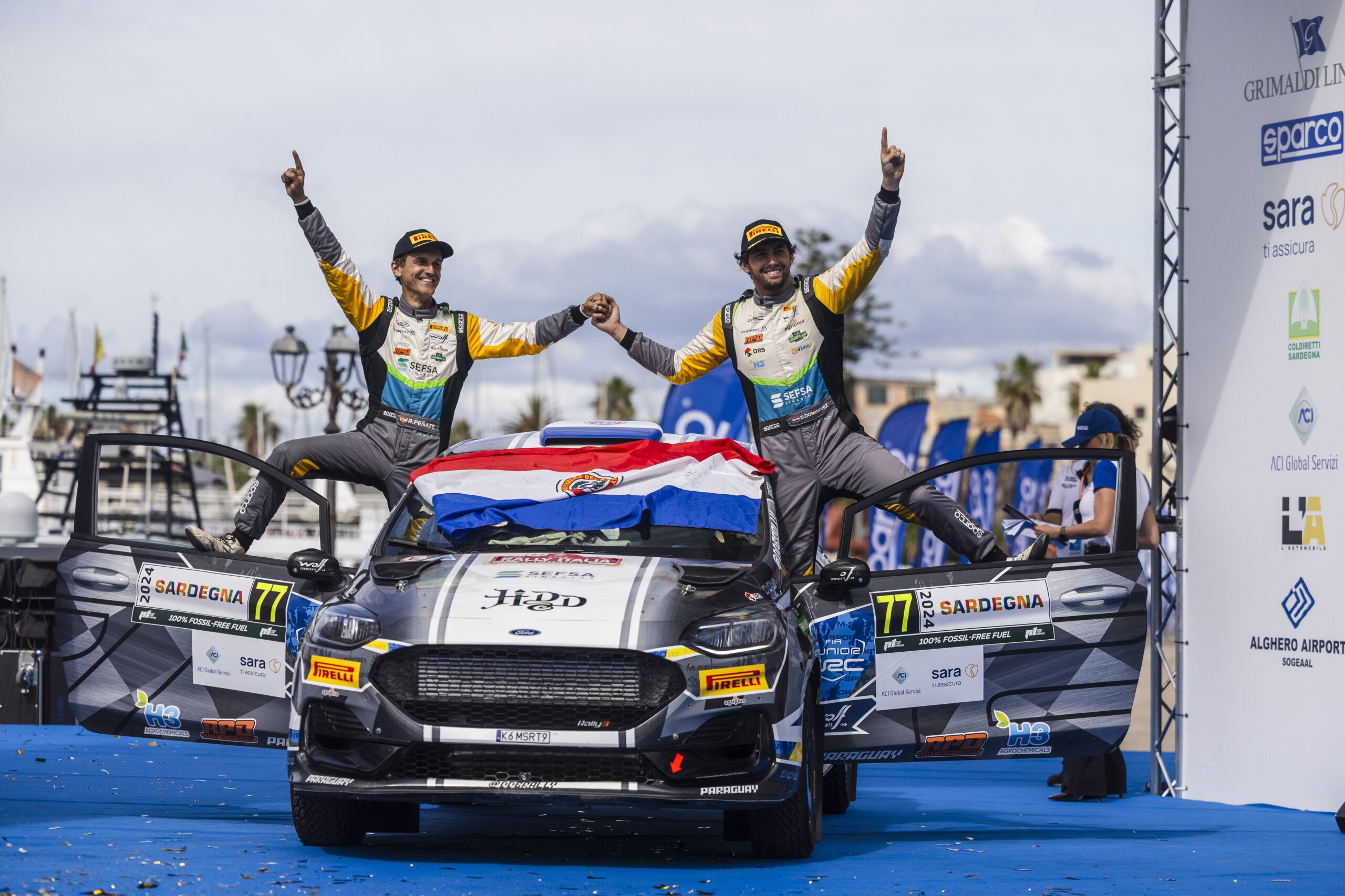 WRC – Dominguez claims Junior WRC victory on round three in Sardinia