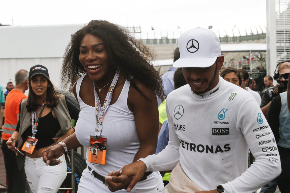 Lewis Hamilton Reacts as BFF Serena Williams Lights Up Anna Wintour’s Vogue Olympics Spectacle