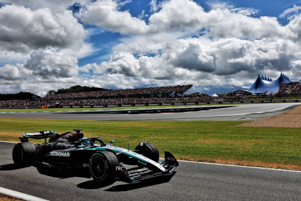 George Russell (GBR) Mercedes AMG F1 W15. 06.07.2024. Formula 1 World Championship, Rd 12, British Grand Prix, Silverstone, England, Qualifying Day. - www.xpbimages.com, EMail: requests@xpbimages.com © Copyright: Charniaux / XPB Images