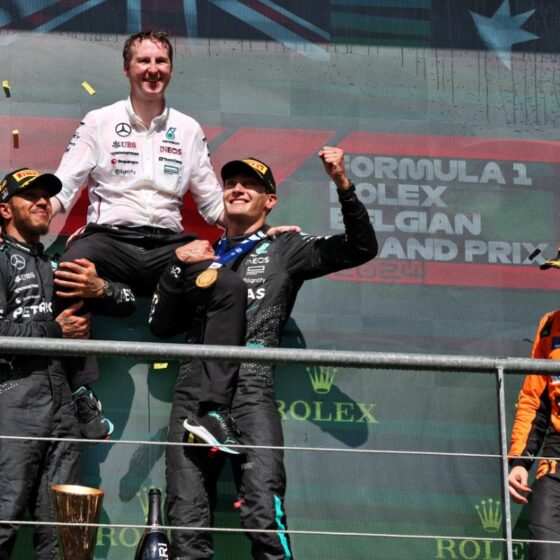 Hamilton left with ‘mixed feelings’ after inheriting Spa win