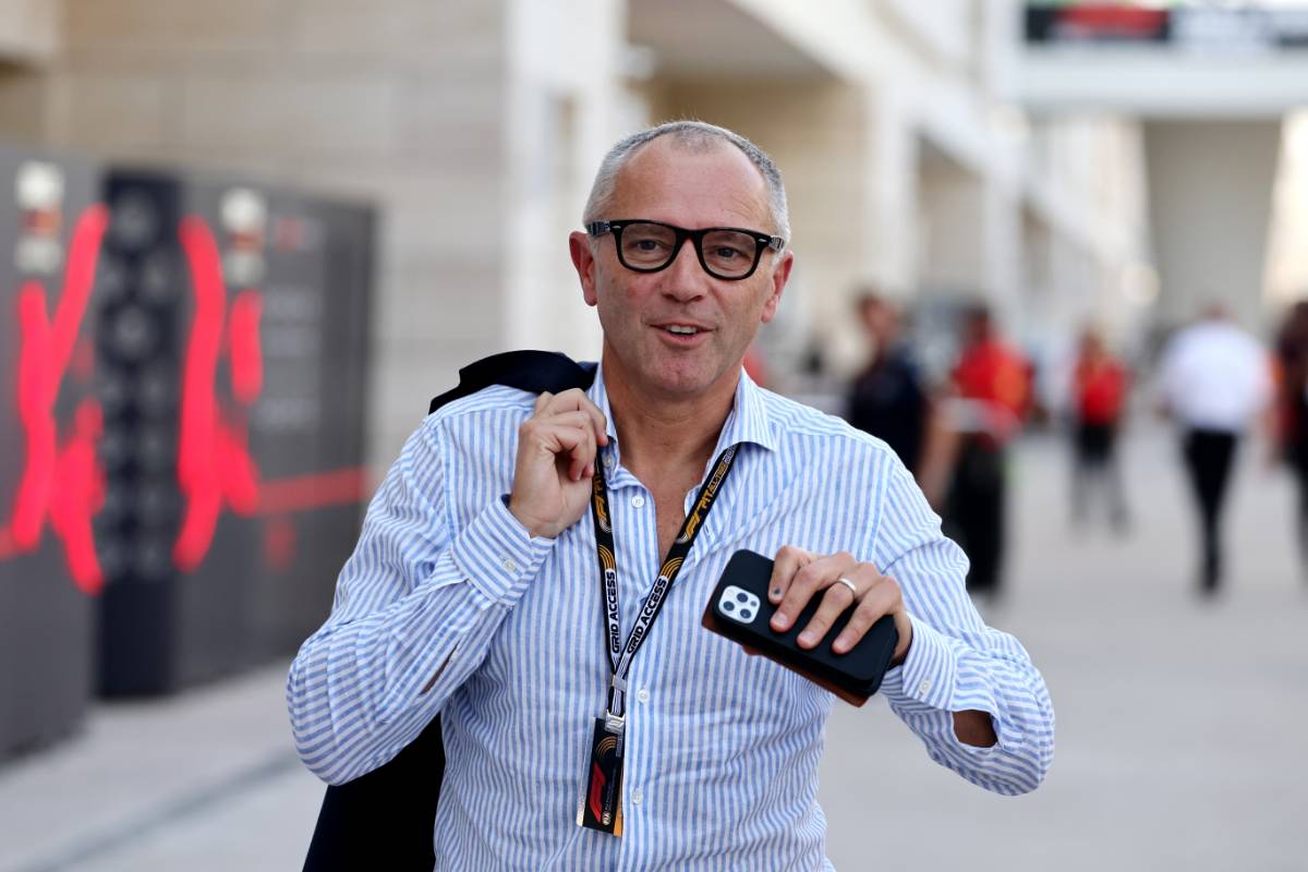 Stefano Domenicali (ITA) Formula One President and CEO. 05.10.2023. Formula 1 World Championship, Rd 18, Qatar Grand Prix, Doha, Qatar, Preparation Day. - www.xpbimages.com, EMail: requests@xpbimages.com &copy; Copyright: Moy / XPB Images
