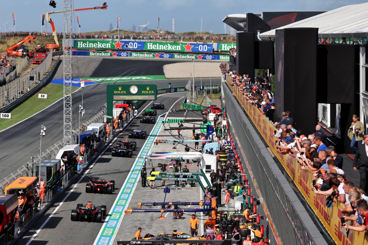 Max Verstappen (NLD) Red Bull Racing RB20 leaves the pits.
23.08.2024. Formula 1 World Championship, Rd 15, Dutch Grand Prix, Zandvoort, Netherlands, Practice Day.
- www.xpbimages.com, EMail: requests@xpbimages.com © Copyright: Moy / XPB Images
