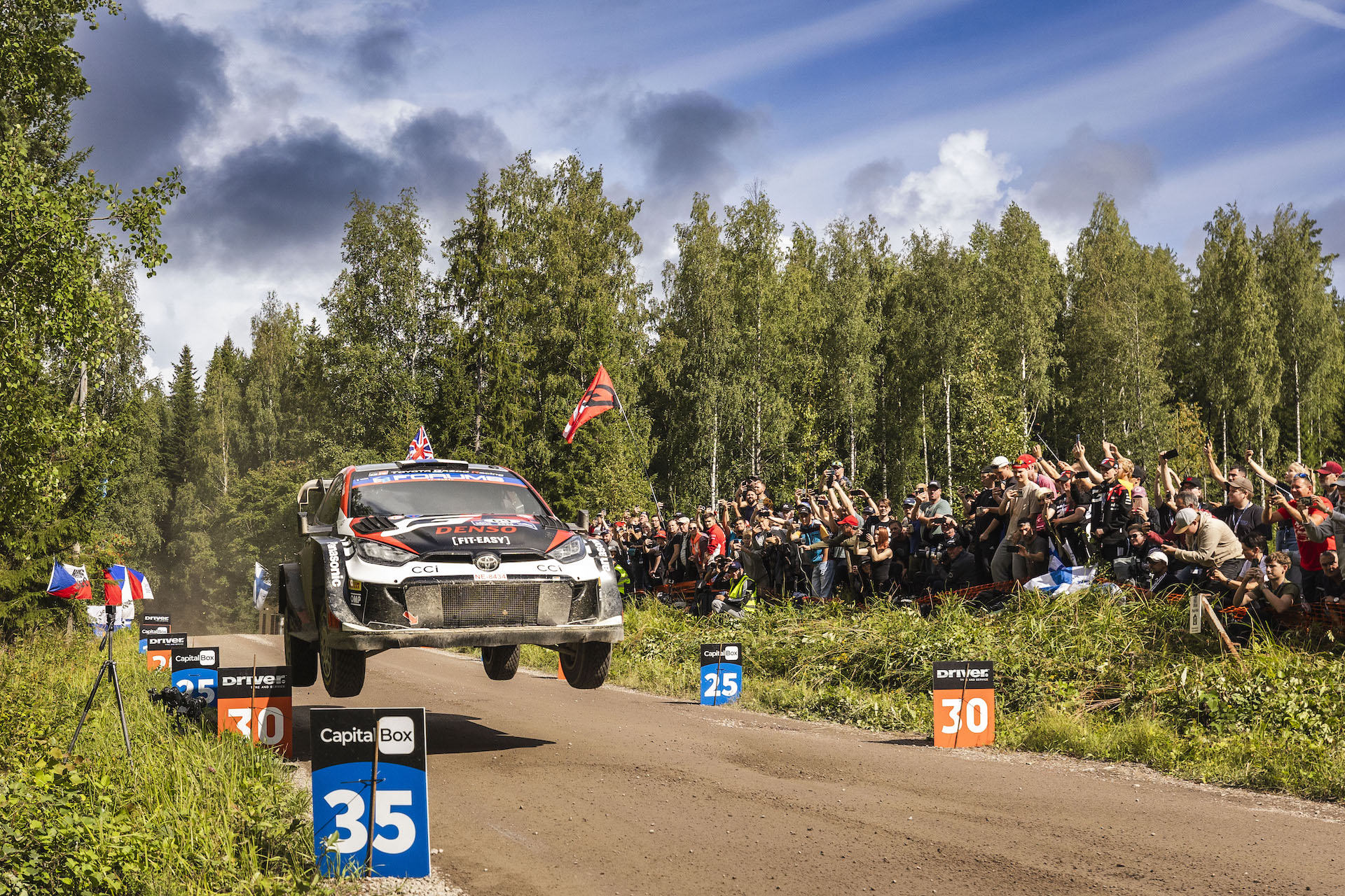 WRC – Stunning Saturday puts Rovanperä in charge in Finland