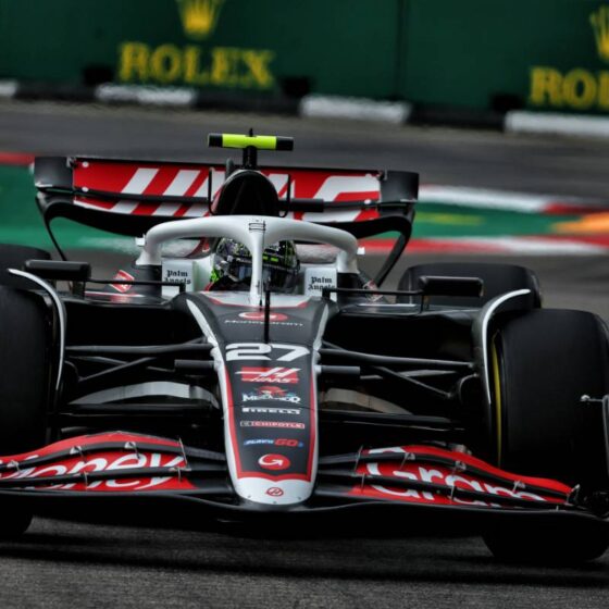 Haas rolls out updated VF-24 and tweaked livery for US GP