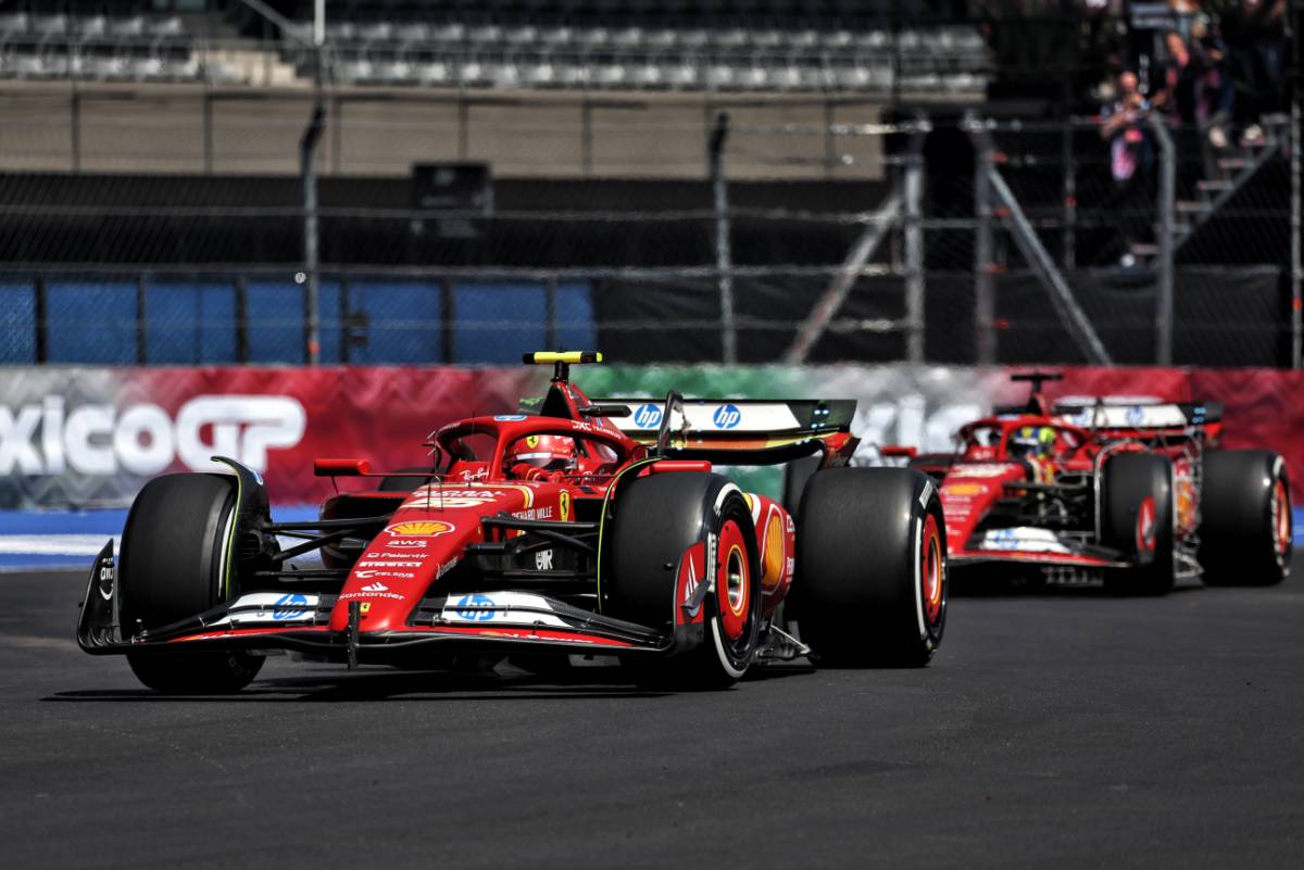 Carlos Sainz Jr (ESP) Ferrari SF-24. 25.10.2024. Formula 1 World Championship, Rd 20, Mexican Grand Prix, Mexico City, Mexico, Practice Day. - www.xpbimages.com, EMail: requests@xpbimages.com &copy; Copyright: Moy / XPB Images
