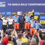 WRC – Central European Rally – Final podium and press conference