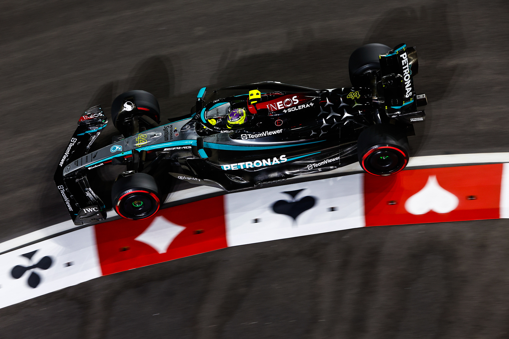 Hamilton delighted with ‘consistently strong day’ in Vegas