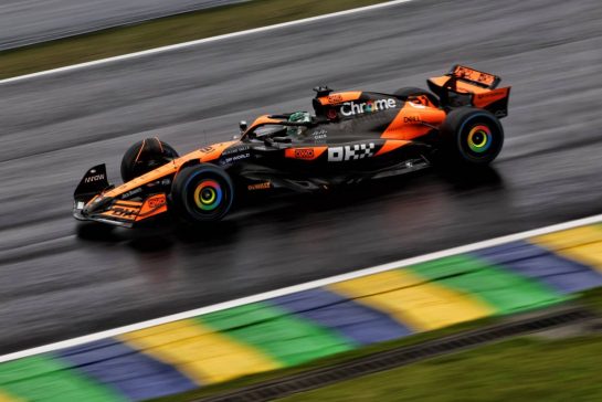 Oscar Piastri (AUS) McLaren MCL38.
03.11.2024. Formula 1 World Championship, Rd 21, Brazilian Grand Prix, Sao Paulo, Brazil, Race Day.
- www.xpbimages.com, EMail: requests@xpbimages.com &copy; Copyright: Charniaux / XPB Images
