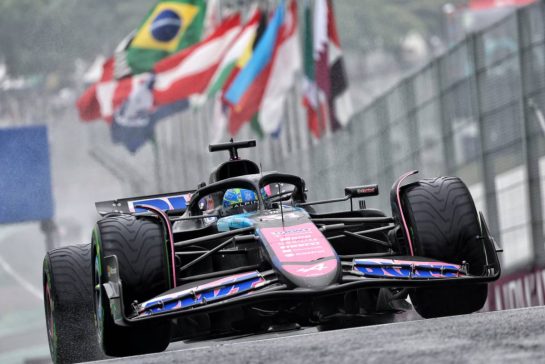 Esteban Ocon (FRA) Alpine F1 Team A524.
03.11.2024. Formula 1 World Championship, Rd 21, Brazilian Grand Prix, Sao Paulo, Brazil, Race Day.
- www.xpbimages.com, EMail: requests@xpbimages.com &copy; Copyright: Batchelor / XPB Images