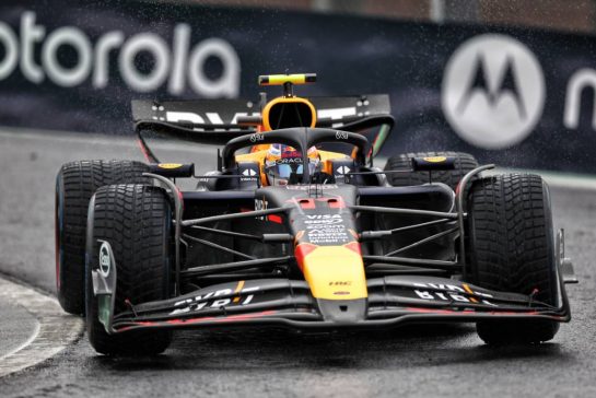 Sergio Perez (MEX) Red Bull Racing RB20.
03.11.2024. Formula 1 World Championship, Rd 21, Brazilian Grand Prix, Sao Paulo, Brazil, Race Day.
 - www.xpbimages.com, EMail: requests@xpbimages.com &copy; Copyright: Staley / XPB Images