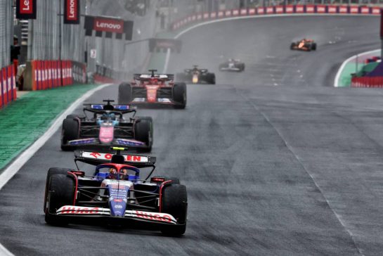 Yuki Tsunoda (JPN) RB VCARB 01.
03.11.2024. Formula 1 World Championship, Rd 21, Brazilian Grand Prix, Sao Paulo, Brazil, Race Day.
- www.xpbimages.com, EMail: requests@xpbimages.com &copy; Copyright: Charniaux / XPB Images