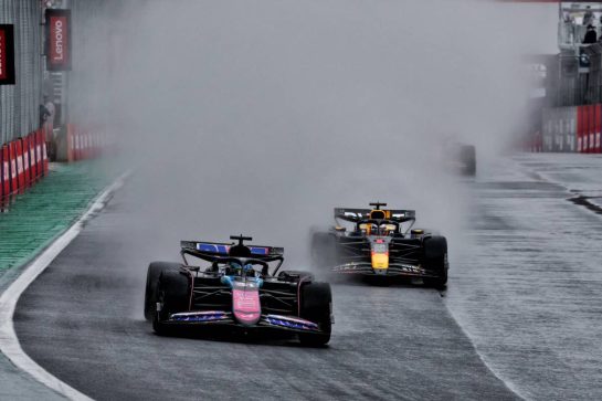 Esteban Ocon (FRA) Alpine F1 Team A524.
03.11.2024. Formula 1 World Championship, Rd 21, Brazilian Grand Prix, Sao Paulo, Brazil, Race Day.
- www.xpbimages.com, EMail: requests@xpbimages.com &copy; Copyright: Charniaux / XPB Images