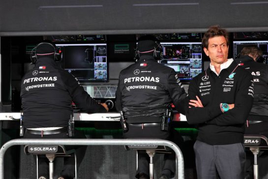 Toto Wolff (GER) Mercedes AMG F1 Shareholder and Executive Director.
21.11.2024. Formula 1 World Championship, Rd 22, Las Vegas Grand Prix, Las Vegas, Nevada, USA, Practice Day
- www.xpbimages.com, EMail: requests@xpbimages.com &copy; Copyright: Batchelor / XPB Images
