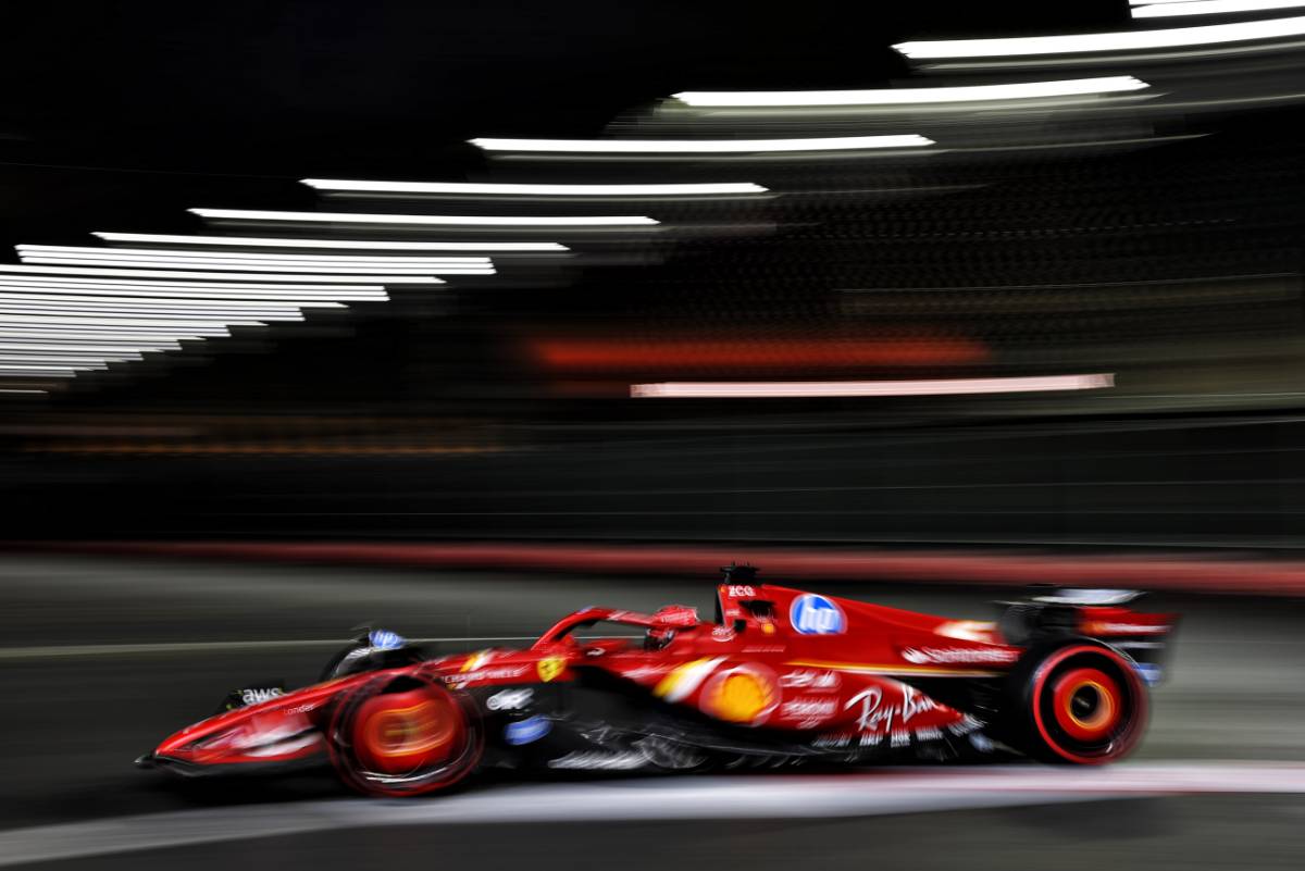 Charles Leclerc (MON) Ferrari SF-24. 21.11.2024. Formula 1 World Championship, Rd 22, Las Vegas Grand Prix, Las Vegas, Nevada, USA, Practice Day - www.xpbimages.com, EMail: requests@xpbimages.com © Copyright: Charniaux / XPB Images