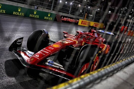 Charles Leclerc (MON) Ferrari SF-24.
21.11.2024. Formula 1 World Championship, Rd 22, Las Vegas Grand Prix, Las Vegas, Nevada, USA, Practice Day
- www.xpbimages.com, EMail: requests@xpbimages.com &copy; Copyright: Charniaux / XPB Images