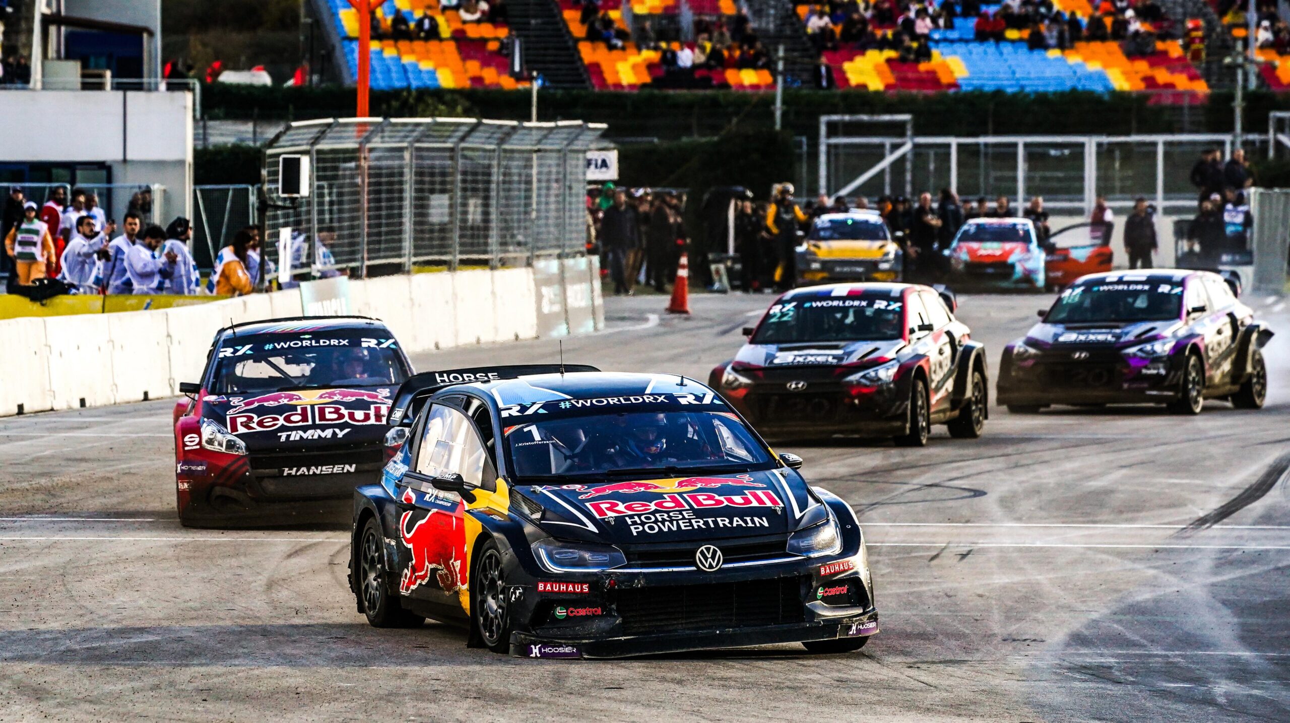World RX: Johan Kristoffersson celebrates seventh World RX drivers’ title