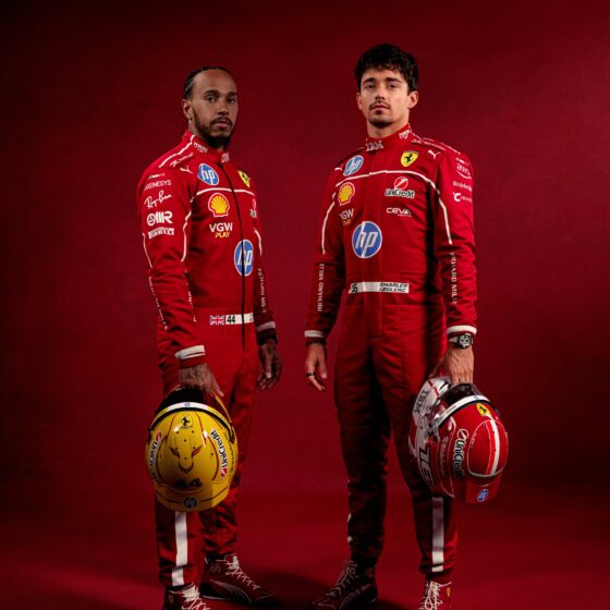 Ferrari reveals drivers’ new team kit for 2025