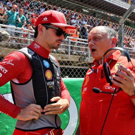 Leclerc: Vasseur ‘emotionally flat’ management really helps Ferrari
