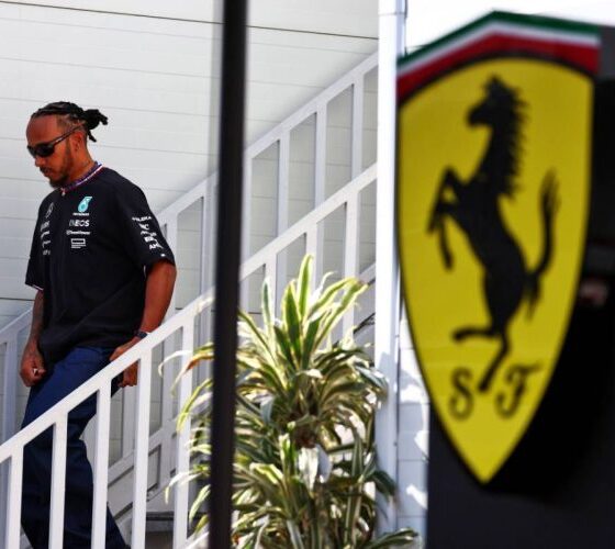 Hamilton’s first message as a Ferrari driver: ‘Embrace the change’