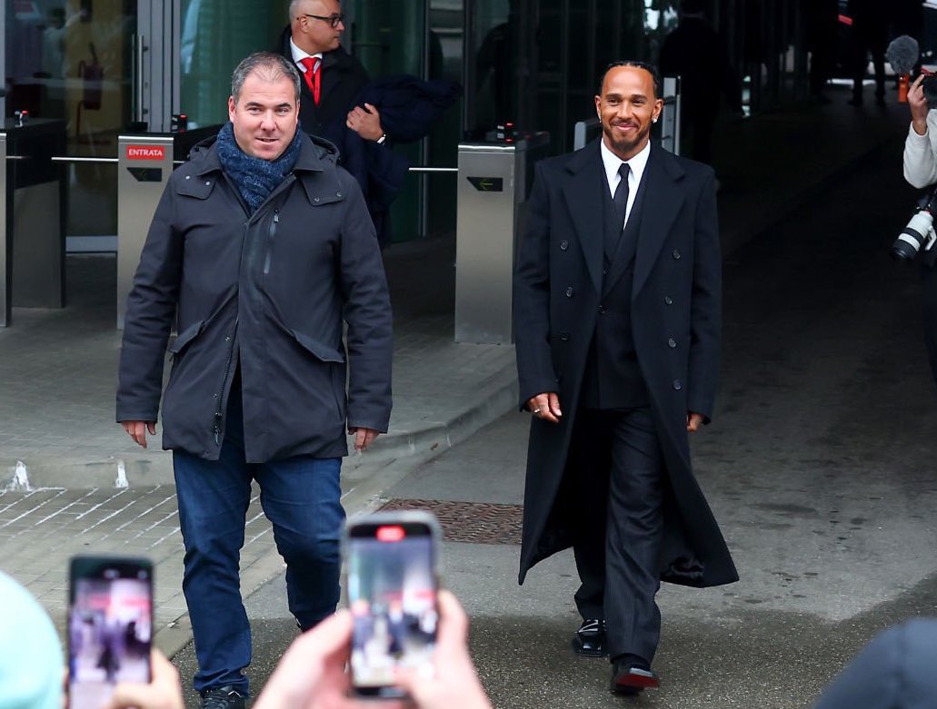 Video & Gallery: Lewis Hamilton’s memorable first day at Ferrari