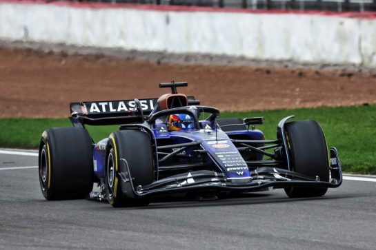 Carlos Sainz (ESP) Williams Racing FW46.
Formula One World Championship, Atlassian Williams Racing FW47 Launch, Silverstone, England, Friday 14th February 2025.