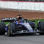 Williams’ new FW47 hits the track at Silverstone