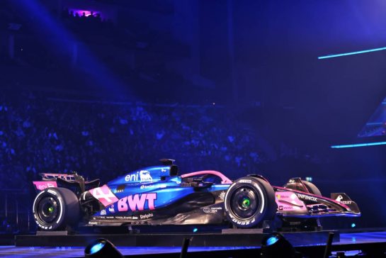 Alpine F1 Team A525.
18.02.2025. Formula One World Championship, F1 75 Live. O2 Arena, London, England.
- www.xpbimages.com, EMail: requests@xpbimages.com &copy; Copyright: Batchelor / XPB Images
