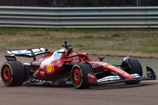 Charles Leclerc (MON) Ferrari SF-25.
19.02.2025. Formula One World Championship, Ferrari SF-25 Shakedown, Fiorano, Italy.
- www.xpbimages.com, EMail: requests@xpbimages.com © Copyright: XPB Images