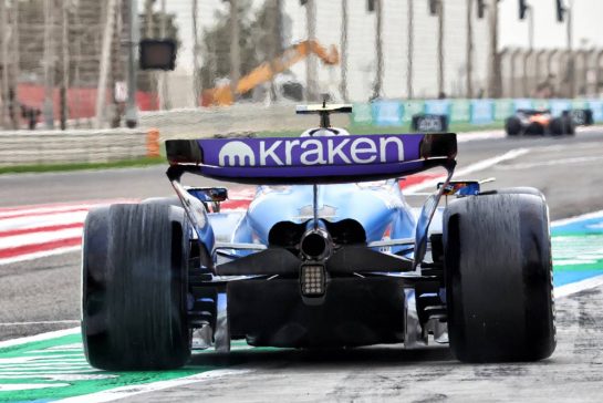 Carlos Sainz (ESP) Atlassian Williams Racing FW46 leaves the pits.
27.02.2025. Formula 1 Testing, Sakhir, Bahrain, Day Two.
- www.xpbimages.com, EMail: requests@xpbimages.com © Copyright: Charniaux / XPB Images