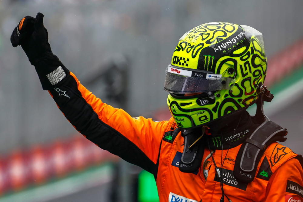 Brundle warns Norris: ‘Fit razor blades on those elbows!’