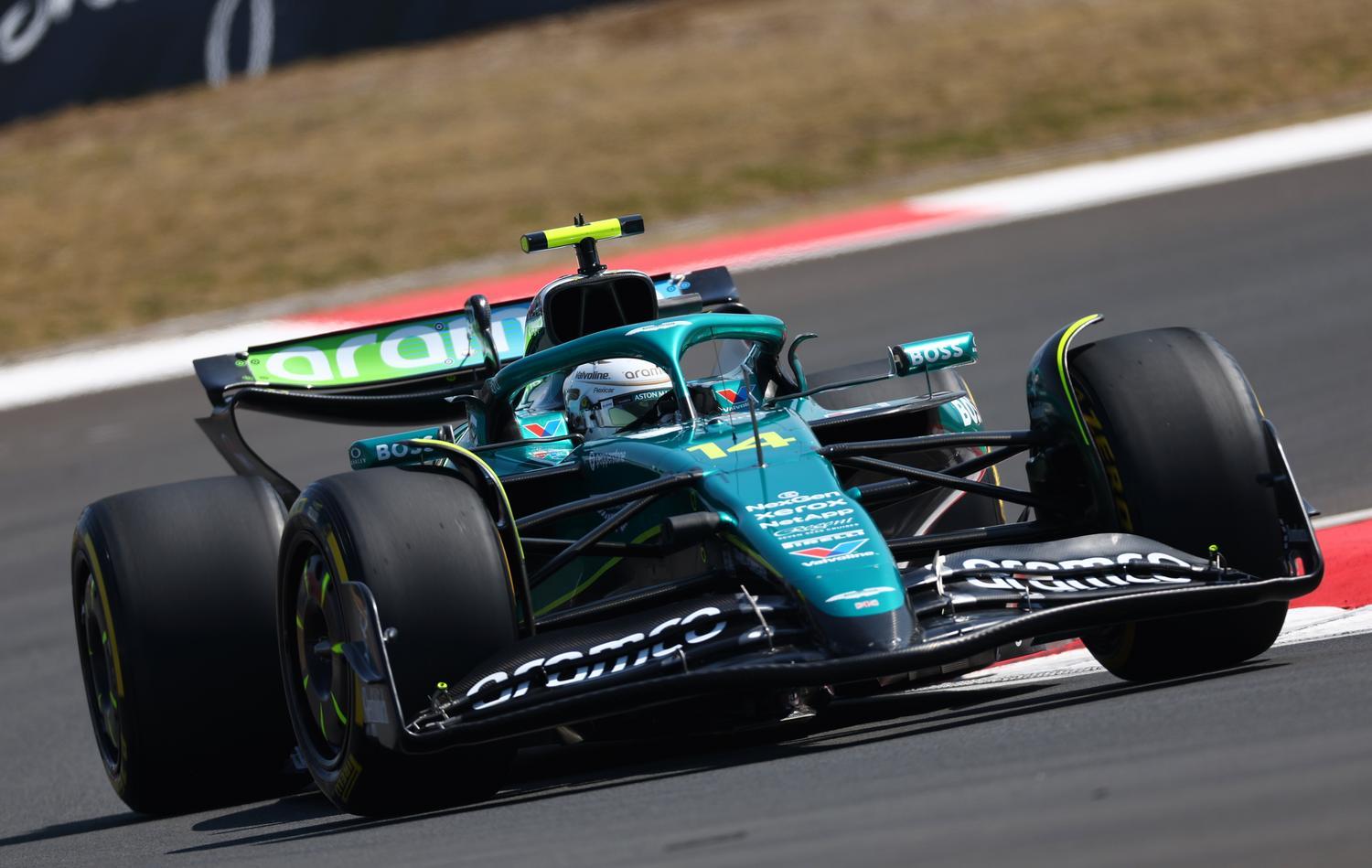 Alonso battled neck injury and brake woes in four-lap fiasco