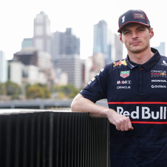 Rain expected on race day in Melbourne, but Verstappen is ready