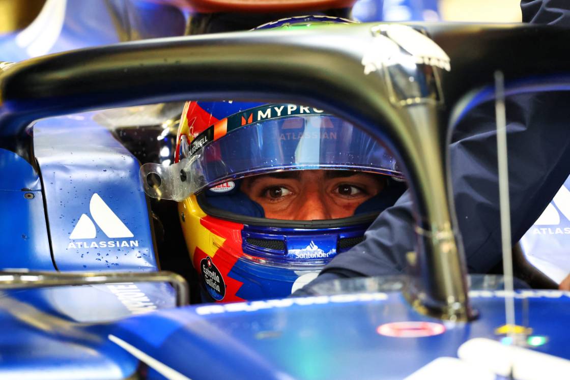 Sainz admits struggles with Williams despite fastest lap in Bahrain