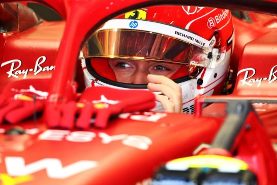 Charles Leclerc (MON) Ferrari SF-25.
28.02.2025. Formula 1 Testing, Sakhir, Bahrain, Day Three.
- www.xpbimages.com, EMail: requests@xpbimages.com &copy; Copyright: Charniaux / XPB Images