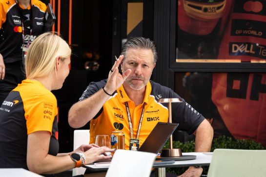 Zak Brown (USA) McLaren Executive Director.
12.03.2025. Formula 1 World Championship, Rd 1, Australian Grand Prix, Albert Park, Melbourne, Australia, Preparation Day.
- www.xpbimages.com, EMail: requests@xpbimages.com &copy; Copyright: Bearne / XPB Images