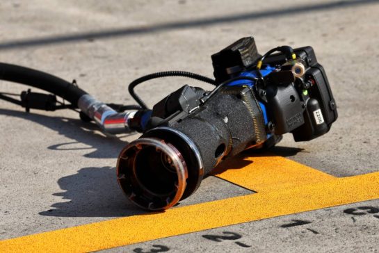 Pit stop air gun.
20.03.2025. Formula 1 World Championship, Rd 2, Chinese Grand Prix, Shanghai, China, Preparation Day.
- www.xpbimages.com, EMail: requests@xpbimages.com © Copyright: Moy / XPB Images