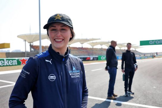Lia Block (USA) ART walks the circuit.
20.03.2025. FIA Formula Academy, Rd 1, Shanghai, China, Thursday.
- www.xpbimages.com, EMail: requests@xpbimages.com Copyright: XPB Images