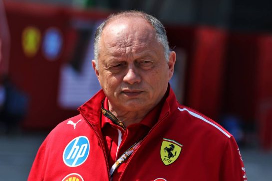 Frederic Vasseur (FRA) Ferrari Team Principal.
20.03.2025. Formula 1 World Championship, Rd 2, Chinese Grand Prix, Shanghai, China, Preparation Day.
- www.xpbimages.com, EMail: requests@xpbimages.com © Copyright: Moy / XPB Images