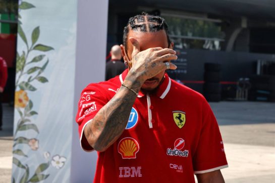 Lewis Hamilton (GBR) Ferrari.
20.03.2025. Formula 1 World Championship, Rd 2, Chinese Grand Prix, Shanghai, China, Preparation Day.
- www.xpbimages.com, EMail: requests@xpbimages.com © Copyright: Moy / XPB Images