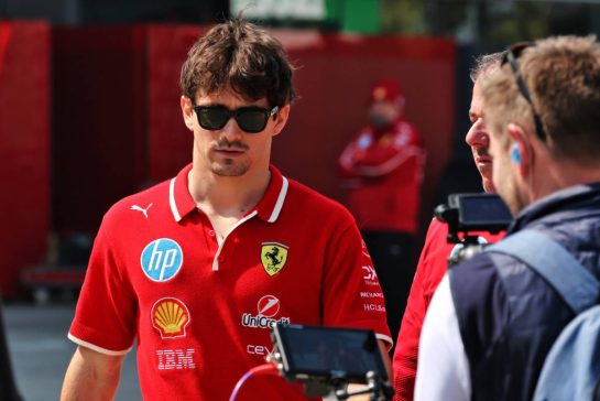 Charles Leclerc (MON) Ferrari.
20.03.2025. Formula 1 World Championship, Rd 2, Chinese Grand Prix, Shanghai, China, Preparation Day.
- www.xpbimages.com, EMail: requests@xpbimages.com © Copyright: Moy / XPB Images