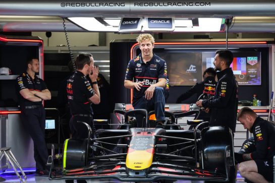 Liam Lawson (NZL), Red Bull Racing
20.03.2025. Formula 1 World Championship, Rd 2, Chinese Grand Prix, Shanghai, China, Preparation Day.
- www.xpbimages.com, EMail: requests@xpbimages.com © Copyright: Charniaux / XPB Images
